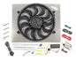 DERALE 66822 PWM Single Radiator Fan w/Aluminum Shroud Assembly